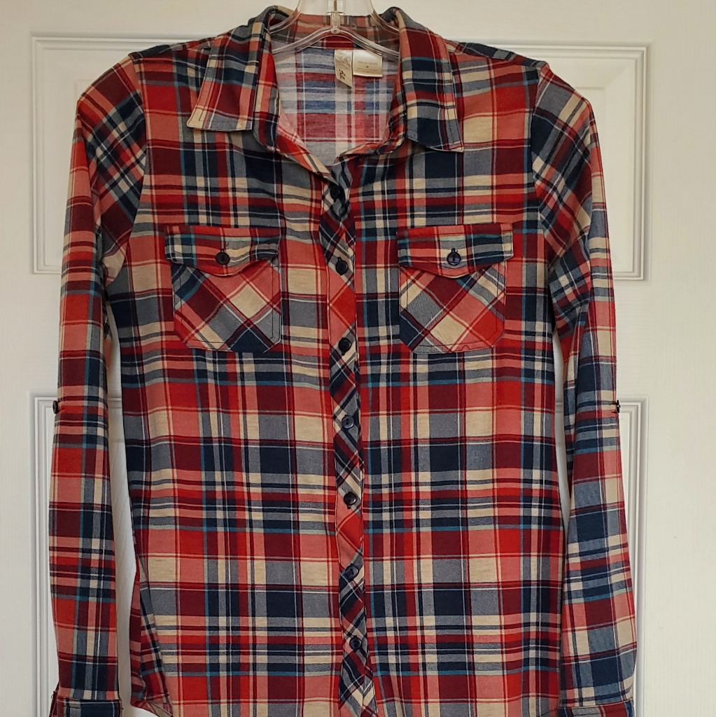 Guc Plaid Button Down